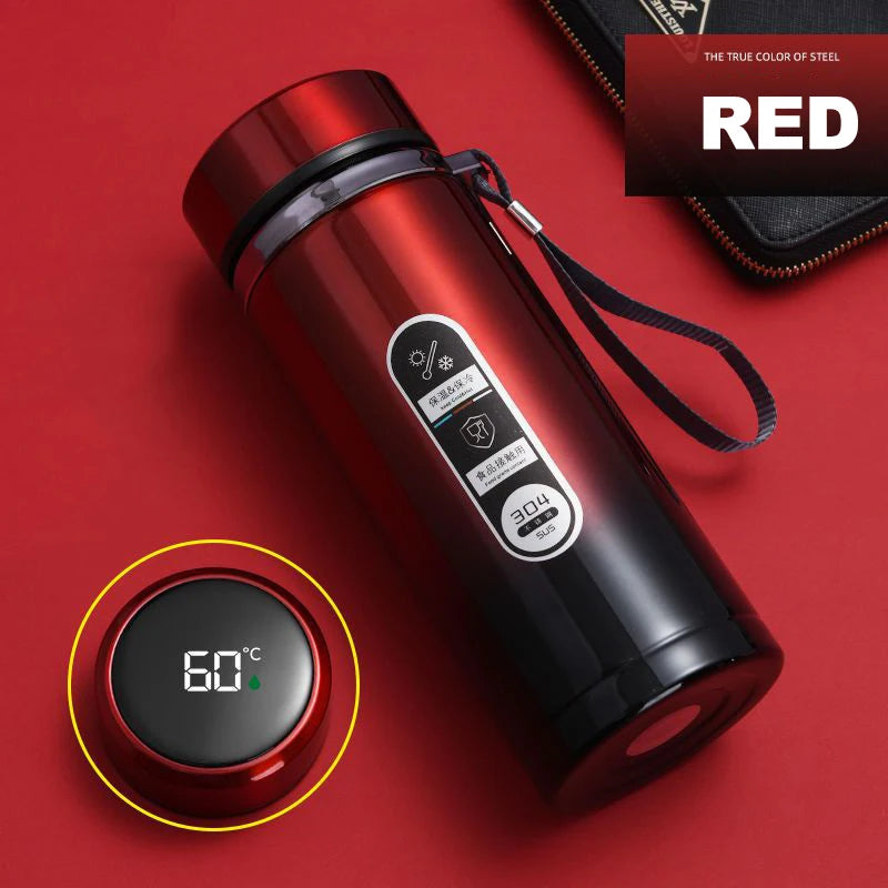 Thermos Intelligente Inox – Affichage LED de Température